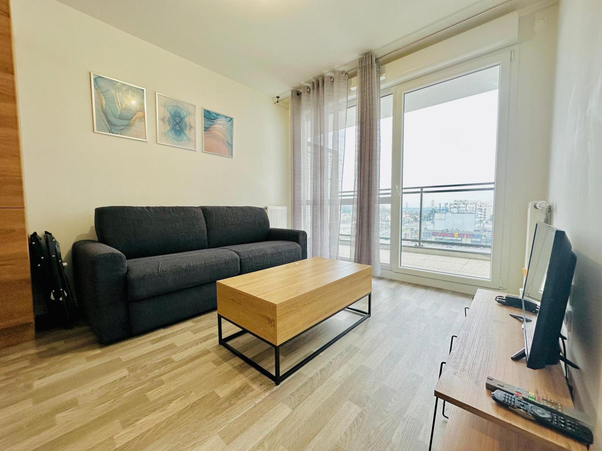Agreable 2 Pieces Avec Balcon Et Parking Transports By Immo Kit Bnb 사르셀레스 외부 사진